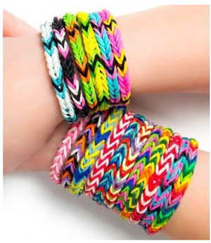 Lot 4 BOITES KIT BRACELETS À TISSER LOOM BANDS BRACELET + 600 ÉLASTIQUES RAINBOW